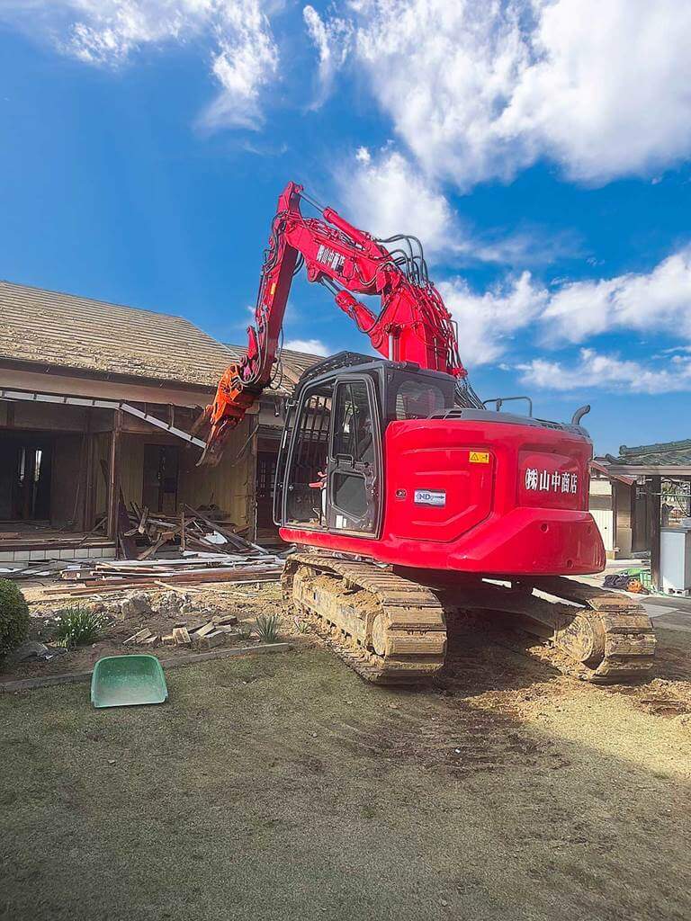 木造建物の解体