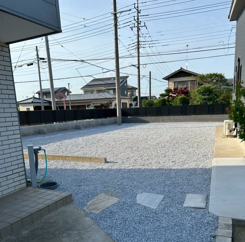 完成した外構工事